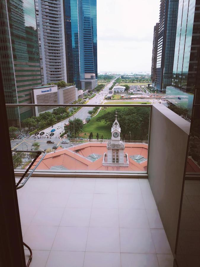 City Balcony Apartment With Marina Bay View Singapore Eksteriør bilde